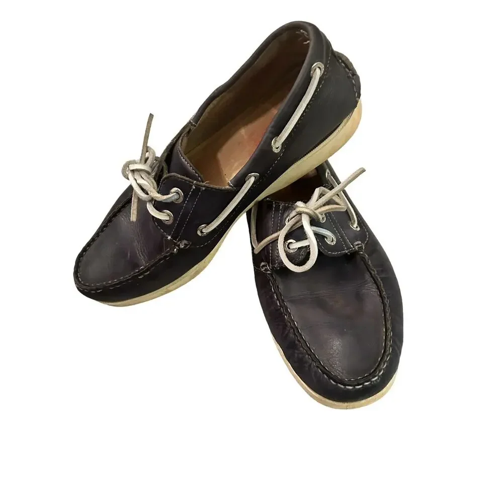 Pikolinos Men Puerto Banus 09Q-6610‎ Loafers Navy with White Laces- Size 41